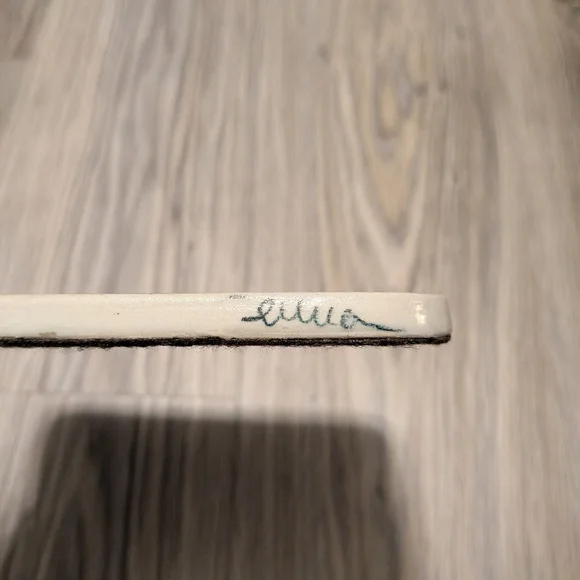 Signed Ceramic Hanging Tile Bears Hand Painted Mountains David Suzanne Enna Cubs - Picture 4 of 6